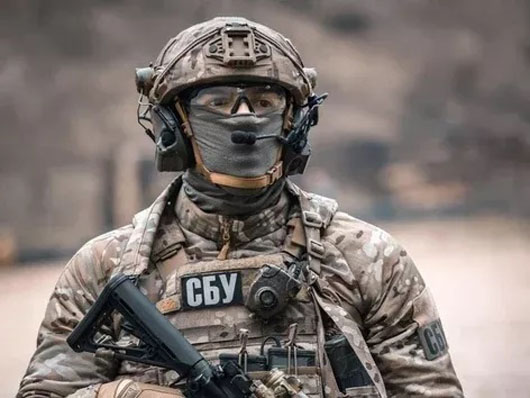 Image - A serviceman of the Security Service of Ukraine