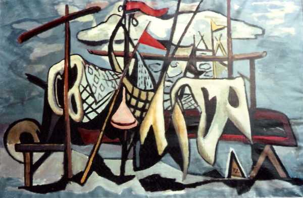 Image - Roman Selsky: Fishing Nets (1966).