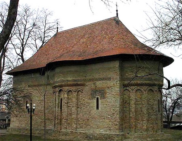 Image - The Holy Trinity Church (1358) in Seret (Siret), south Bukovyna, Romania.