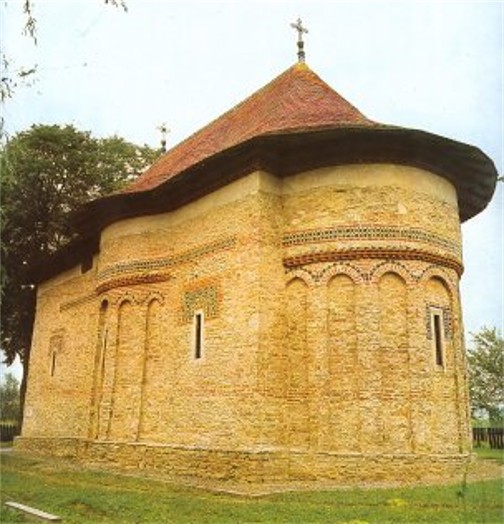 Image - The Holy Trinity Church (1358) in Seret (Siret), south Bukovyna, Romania.