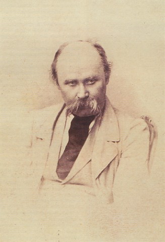 Image -- Photo of Taras Shevchenko (1860).