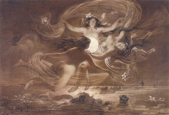 Image -- Taras Shevchenko: Mermaids (1859).