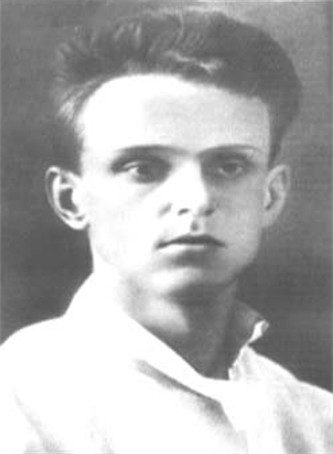 Image -- Yurii Shevelov (1930s).