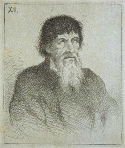 Image - Portrait of the kobzar Andrii Shut.
