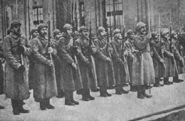 Image -- The Sich Riflemen in Kyiv.