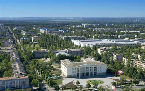 Image - Sievierodonetsk, Luhansk oblast: city center.