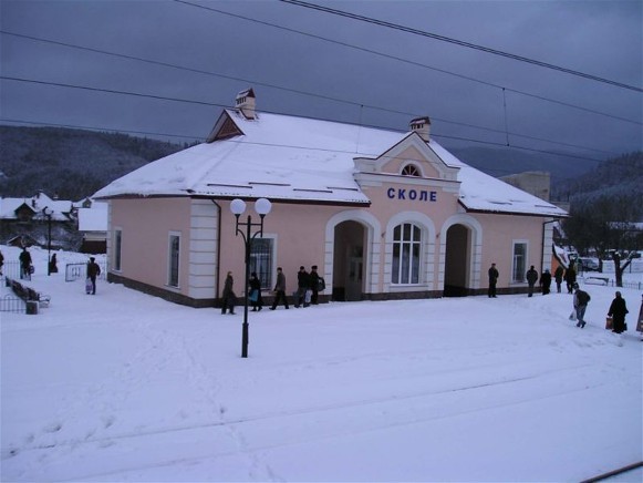 Image - Skole railway station.