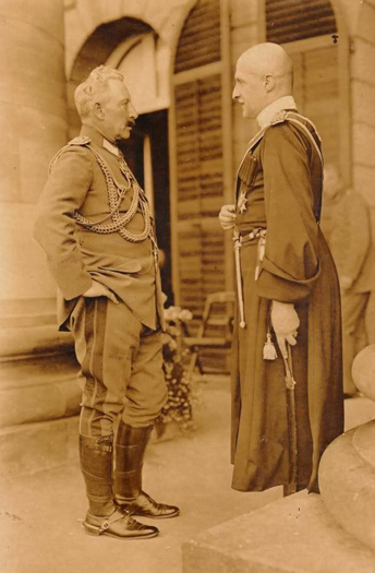 Image -- Kaiser Wilhelm II of Germany and Hetman Pavlo Skoropadsky of Ukraine.