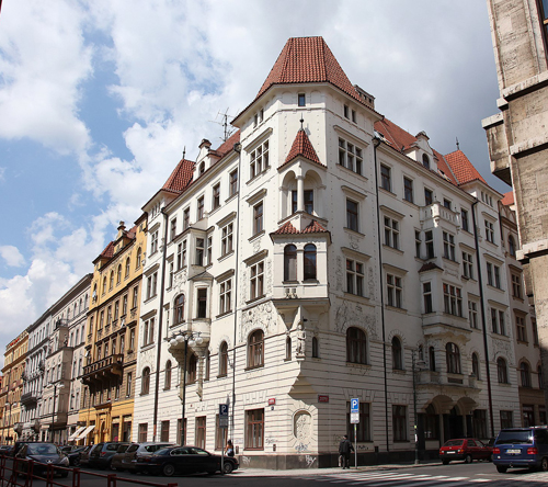 Image -- The Slavic Institute in Prague.