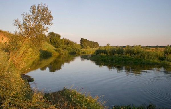 Image - The Sluch River near Liubar.