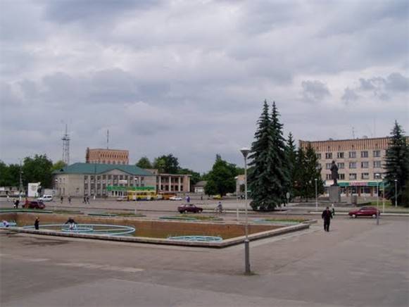 Image -- Smila: town center.