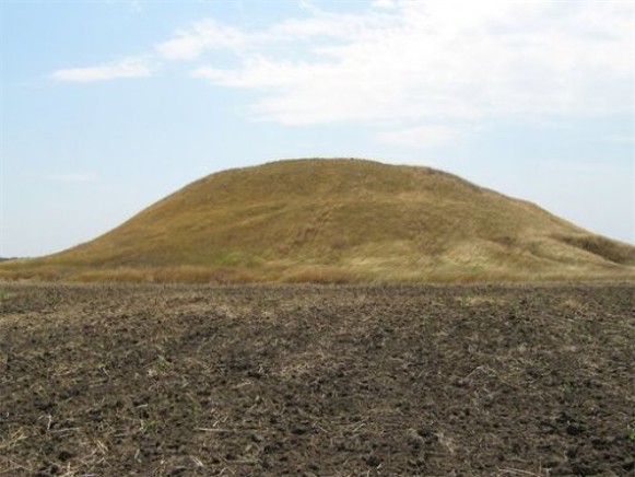 Image -- A view of the Solokha kurhan.