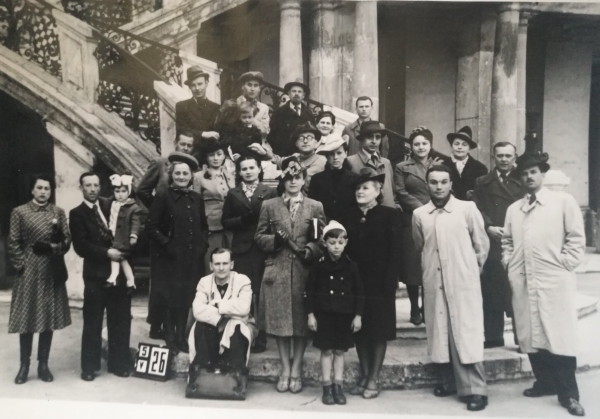 Image -- Actors and stage staff of the Stanislav Franko Drama Theater.