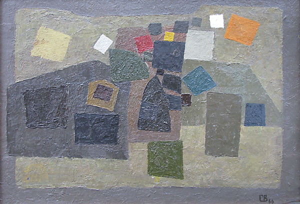 Image -- Volodymyr Strelnikov: Urban Landscape (1966).