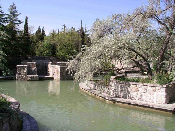 Image - Park in Sudak in the Crimea.