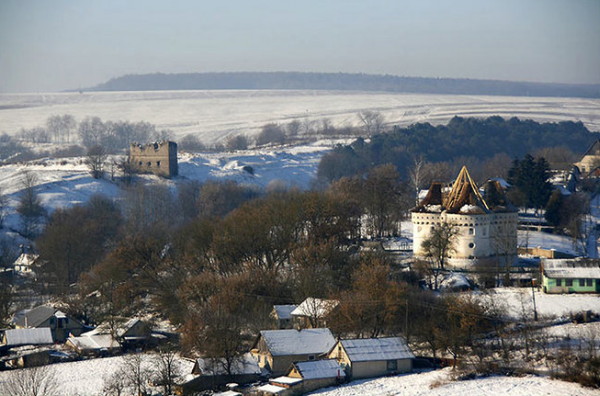 Image -- A panorama of Sutkivtsi, Khmelnytsky oblast.