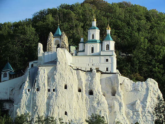 Image -- Sviati Hory Dormition Monastery: Saint Nicholas Church.