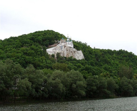 Image -- Sviati Hory Dormition Monastery: Saint Nicholas's Church.