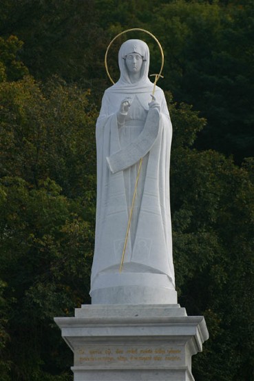 Image - Sviati Hory Dormition Monastery: a monument of the Virgin Mary by Mykola Shmatko.