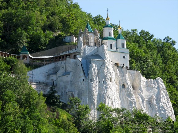Image -- Sviati Hory Dormition Monastery: Saint Nicholas's Church.