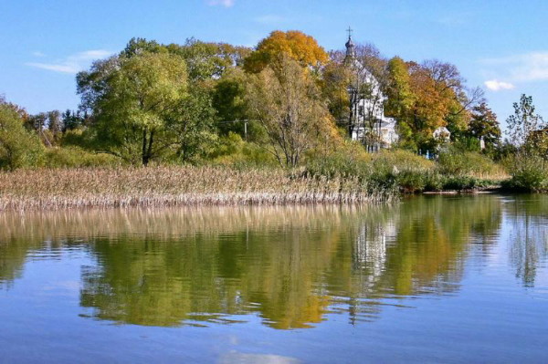 Image -- The Svitiaz Lake in Volhynia.