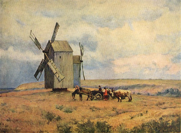 Image -- Serhii Svitoslavsky: Windmill.