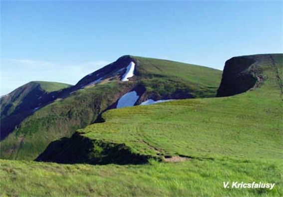 Image -- Mount Blyznytsia in the Svydivets mountain group.