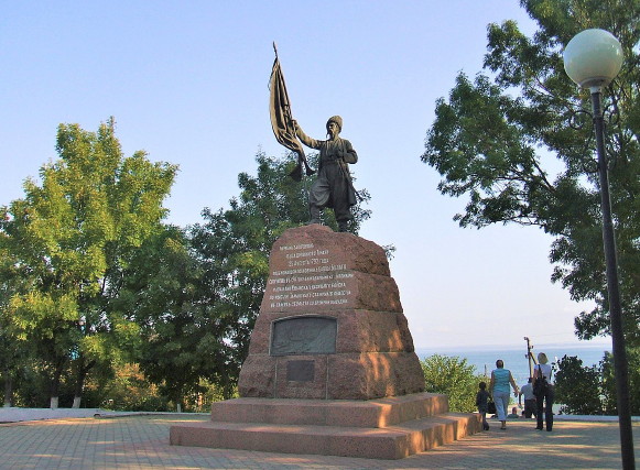 Image -- Taman: Monument to the first Cossack settlers