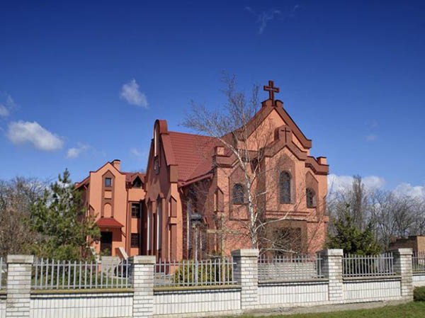 Image - Tavriisk, Kherson oblast: the Immaculate Heart of the Blessed Virgin Mary Roman Catholic Church
