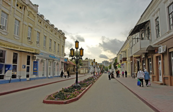 Image - Teodosiia: city center. 