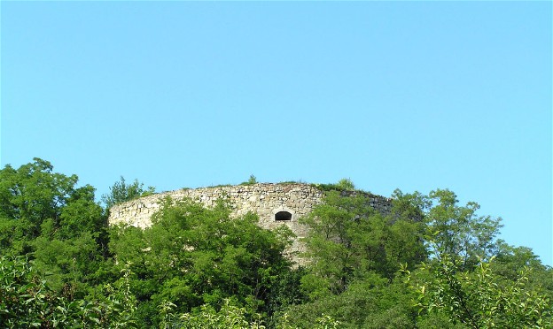 Image -- Ruins of the Terebovlia castle, Ternopil oblast.