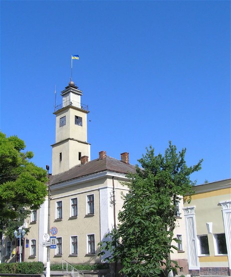 Image - A town hall in Terebovlia, Ternopil oblast.