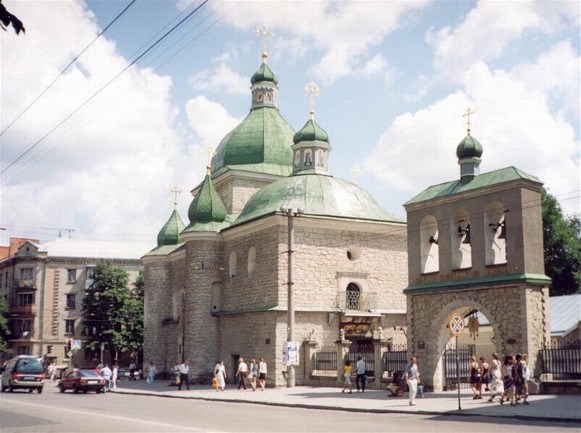 Image - Ternopil: Church of Christ's Nativity  (1596–8).