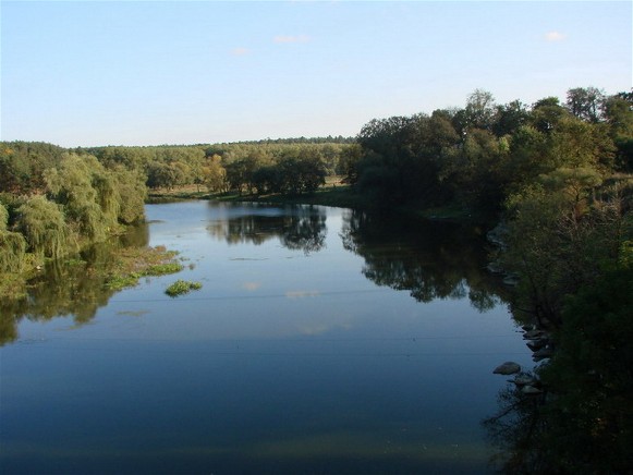 Image -- The Teteriv River near Korostyshiv.