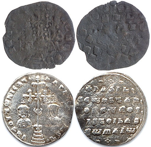 Image - Rus' coins from the city of Tmutorokan.