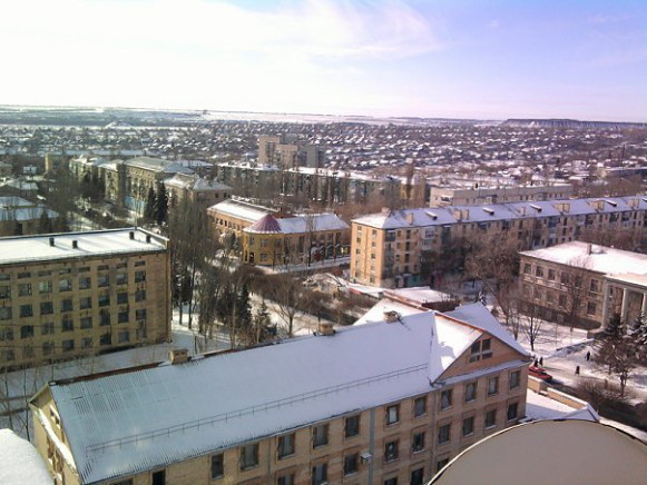 Image - Torez, Donetsk oblast: city center.