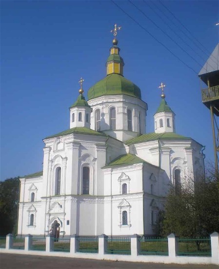 Image - The Transfiguration Church in Velyki Sorochyntsi, Poltava oblast.