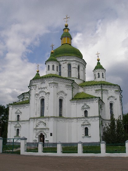 Image -- The Transfiguration Church in Velyki Sorochyntsi, Poltava oblast.