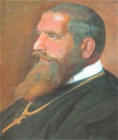 Image -- Ivan Trush: Portrait of Andrei Sheptytsky.