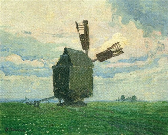 Image - Ivan Trush: A Windmill.