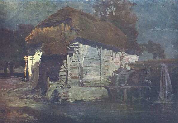 Image - Ivan Trush: A Mill at Night.