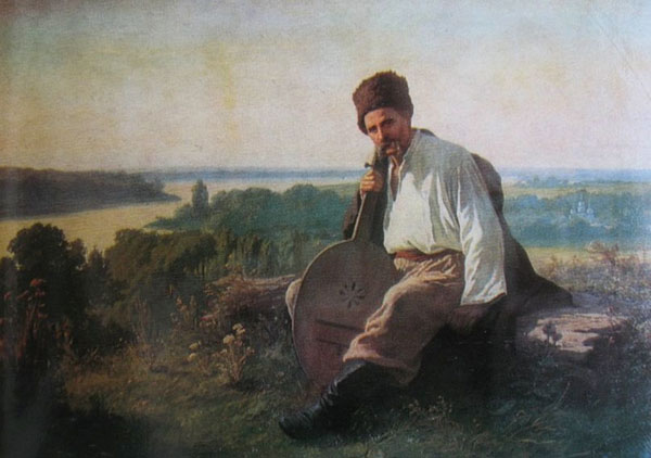 Image - Kostiantyn Trutovsky: The Kobzar (Taras Shevchenko) on the Dnipro.