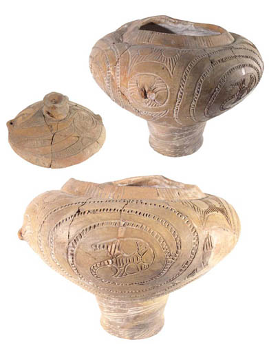 Image -- Trypillia culture: Trypillia A pottery (from Oleksandrivka, Odesa oblast).