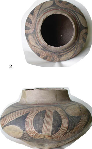 Image -- Trypillia culture: Trypillia BI-BII pottery (from Zalishchyky, Ternopil oblast).