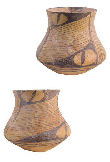 Image -- Trypillia culture: Trypillia BII pottery (from Volodymyrivka, Cherkasy oblast).