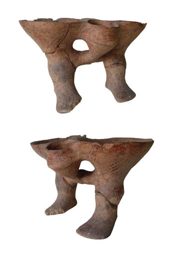 Image -- Trypillia culture: Trypillia BII ritualistic pottery (from Nezvysko, Ivano-Frankivsk oblast).