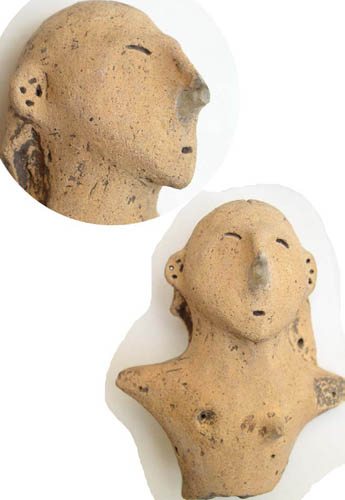 Image -- Trypillia culture: Trypillia CI clay figurine (from Maidanetske, Cherkasy oblast).