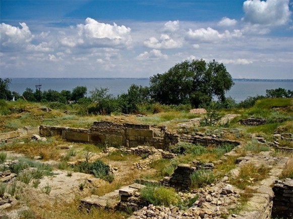 Image - The ruins of Tyras (today's Bilhorod-Dnistrovskyi).