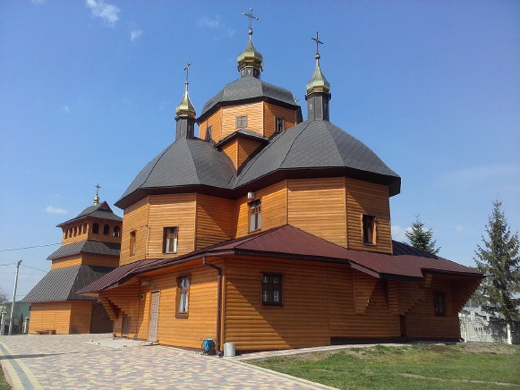 Image - Tysmenytsia: Church of the Nativity of the Mother of God (1734).