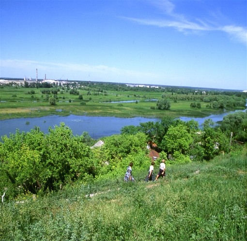Image -- The Udy River near Kharkiv.
